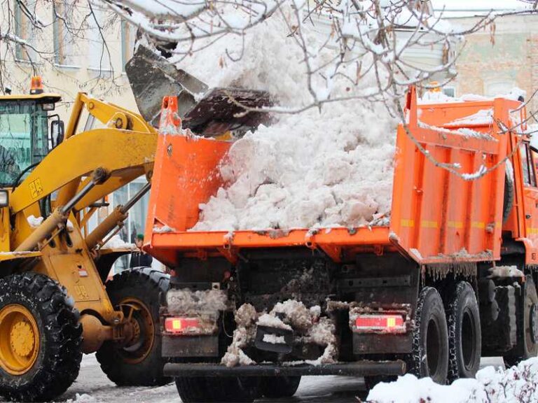 Вывоз снега